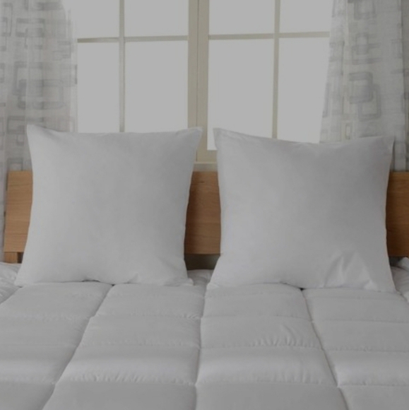 2 Cheer Collection Pillows & Cushion Inserts Hypoallergenic Down Alternative - Picture 5 of 5